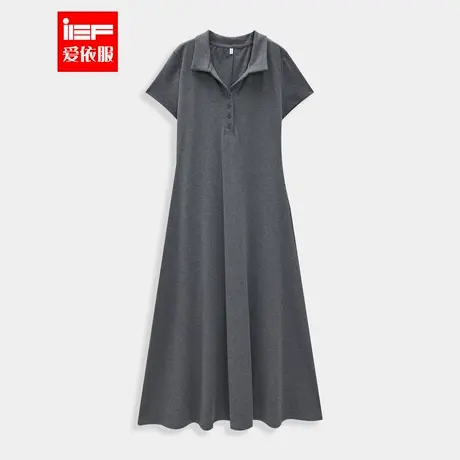 IEF/爱依服连衣裙2025夏季新款韩版时尚休闲慵懒风显瘦连衣长裙图片