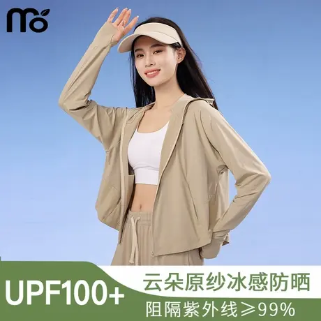 冰丝防晒衣女2025新款夏季防紫外线长袖连帽罩衫外套女骑车防晒服图片