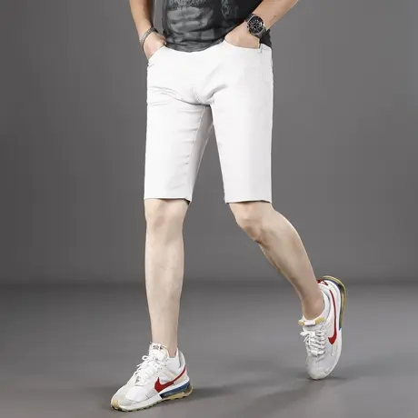 2025夏季新款男士牛仔短裤商品大图