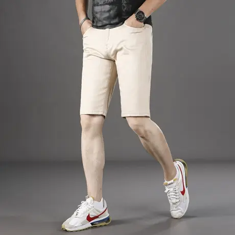 2025夏季新款男士牛仔短裤商品大图