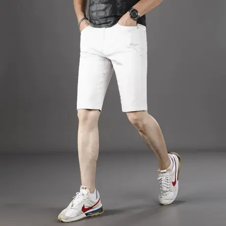 2025夏季新款男士牛仔短裤商品大图