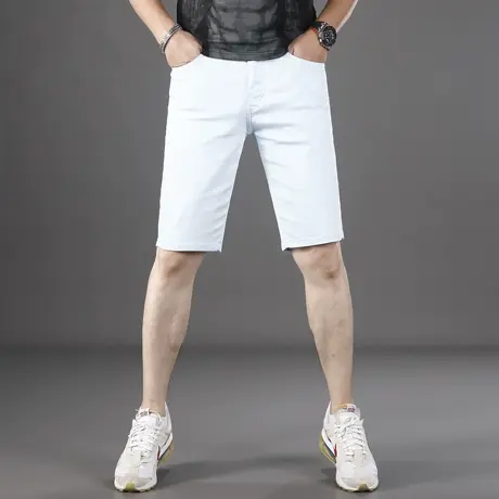 2025夏季新款男士牛仔短裤商品大图