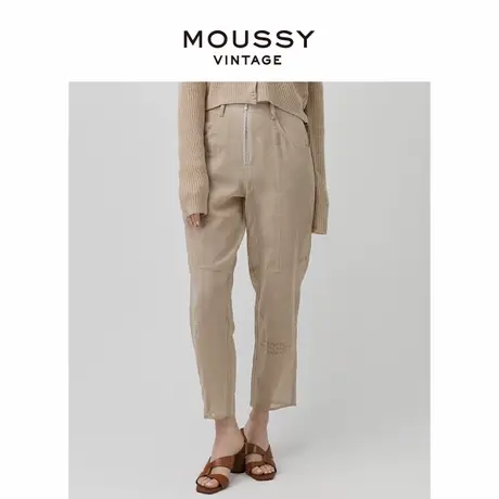 MOUSSYVINTAGE 字母印花拉链休闲裤女540FAN30-5400商品大图