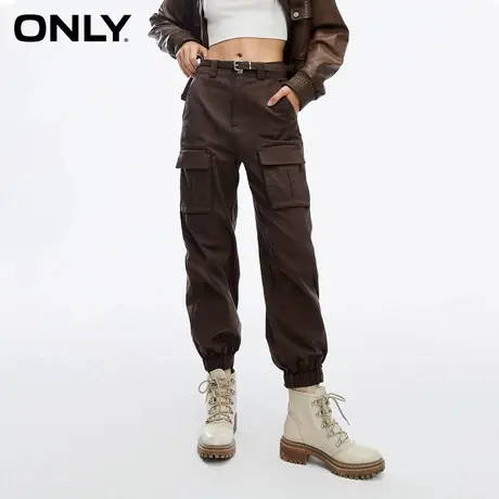 ONLY秋季潮酷复古工装风宽松休闲显瘦束脚卫裤休闲裤|123414022图片