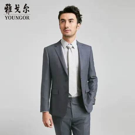 【商场同款】雅戈尔男士西服春新款官方商务休闲西装外套男商品大图