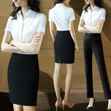 职业装套装女装经理OL时尚工作服小西装白领正装面试商务气质工装商品大图