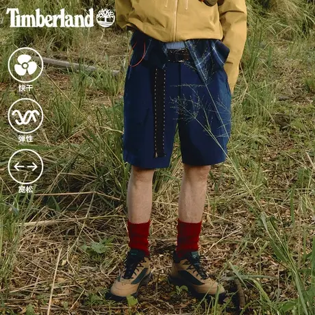 Timberland添柏岚官方男装弹力短裤户外休闲快干宽松大码A28EG图片