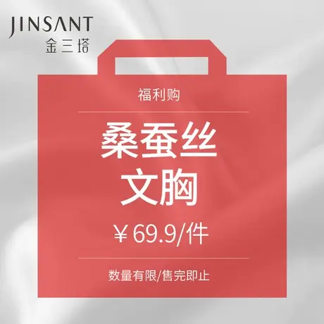 福利购 69.9元/件   桑蚕丝文胸  金三塔商品大图