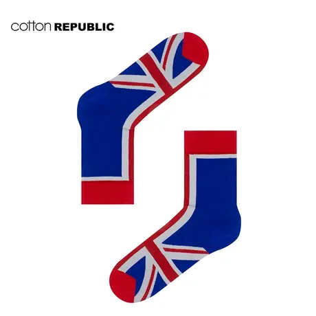 @Cotton Republic/棉花共和国男士中筒袜休闲青年潮袜商品大图