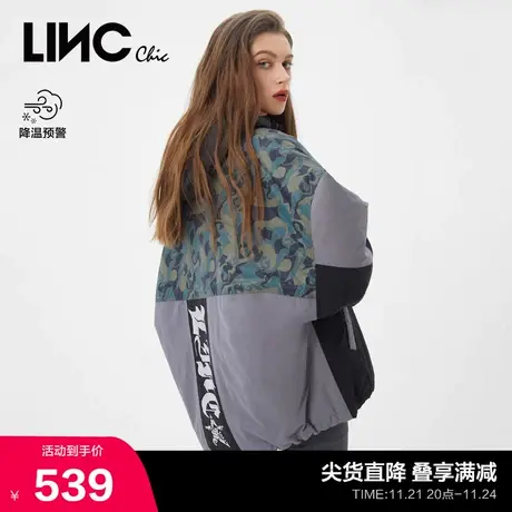 LINCCHIC金羽杰羽绒服女轻薄短款羽绒服女外套女秋冬款Y21802111商品大图