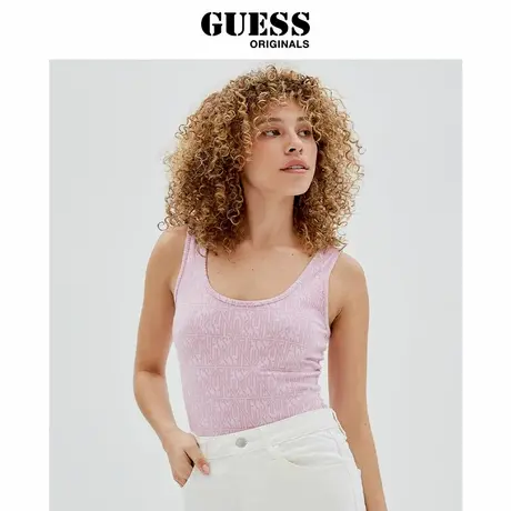 GUESS Originals女士时尚背心连体衣-W2GP36K1D81图片