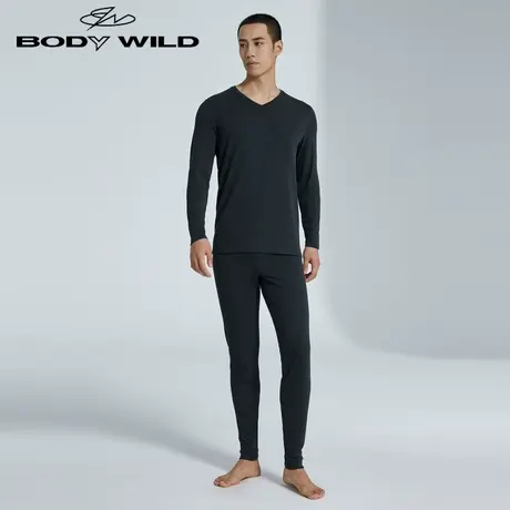 BODY WILD中腰双层加厚保暖长裤ZBN73SQ2商品大图