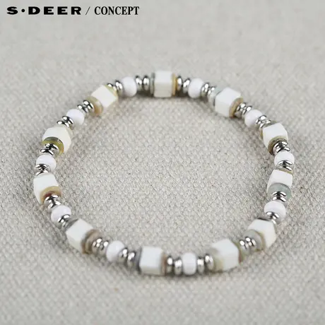 【新品】sdeer圣迪奥专柜正品女装时尚清新多层组合手链5284311图片