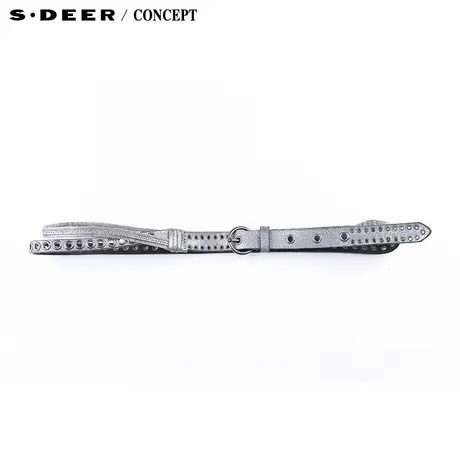【新品】sdeer圣迪奥专柜正品女装时尚设计感组合腰带S15284438图片