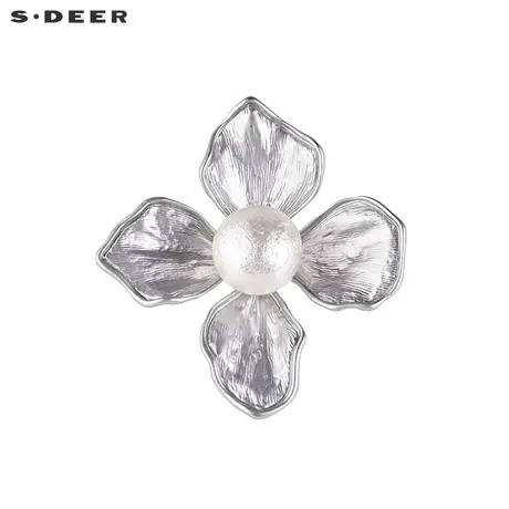 sdeer圣迪奥简约休闲花卉小巧胸针S20484337图片