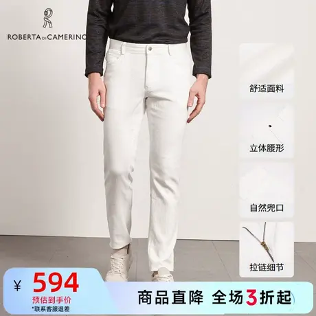 ROBERTA诺贝达秋季男装休闲裤九分裤潮流裤子裤装商品大图