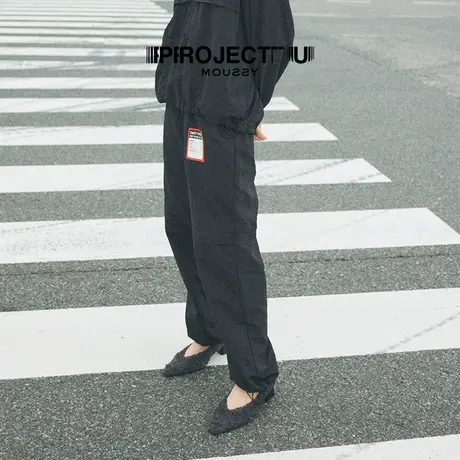 【PROJECT U】MOUSSY夏季新品贴布束脚工装裤女010HA531-8441商品大图