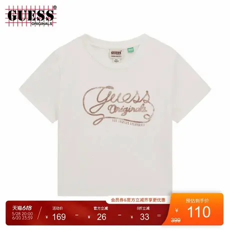 GUESSOriginals  女士小众设计短袖T恤-W4GI07J1314图片