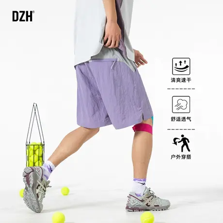 男士户外三防短裤男夏外穿运动五分裤宽松休闲半截裤2025新款中裤图片