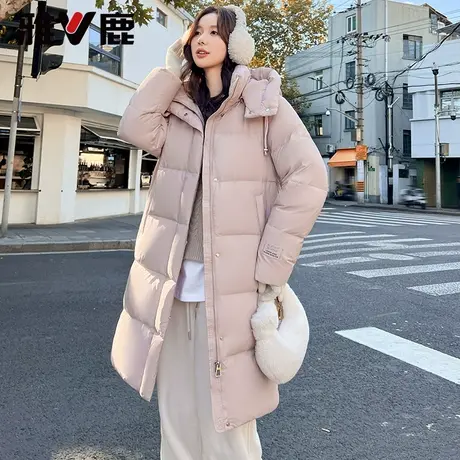 【直播专属】雅鹿泡芙羽绒服女款25新款冬季时尚加厚长款外套图片