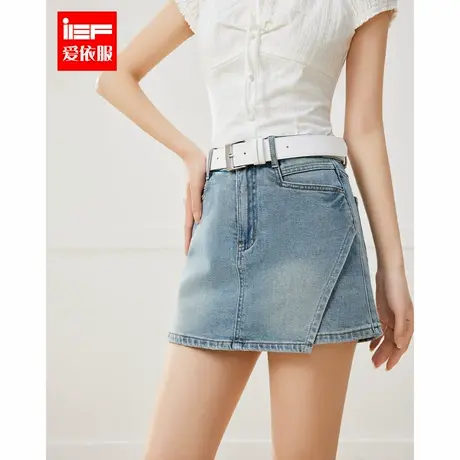 IEF/爱依服2025夏季新款美式甜酷辣妹气质时尚小众设计牛仔裤裙商品大图
