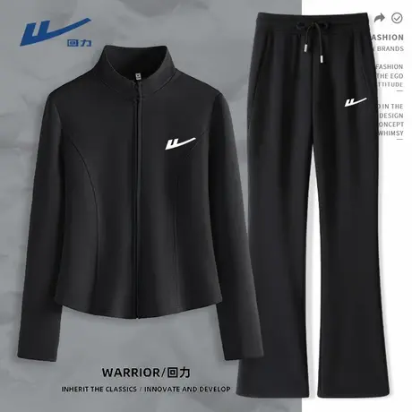 回力韩系运动套装女2025新款休闲时尚高级感小个子两件套开春穿搭图片