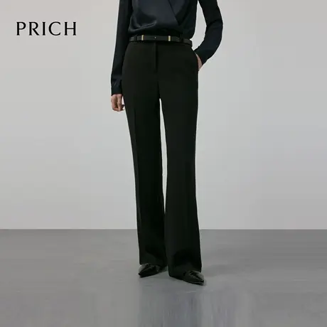 【超能小太阳】PRICH简约职场直筒西装裤2025早秋新款气质长裤商品大图