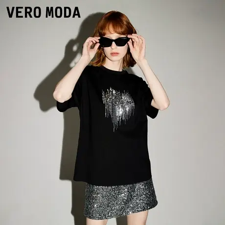 【所有女生的衣橱直播间】Vero Moda短袖T恤亮片半裙商品大图