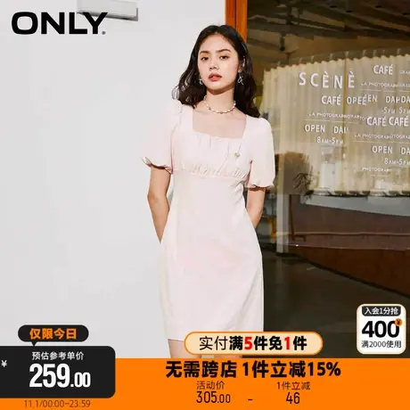 ONLY2023秋季新款法式气质收腰显瘦短裙性感连衣裙女|123207073图片