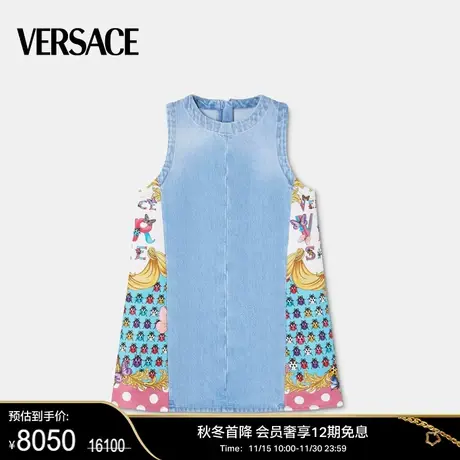 【甄选折扣】 VERSACE/范思哲 女士Butterflies丹宁迷你连衣裙图片