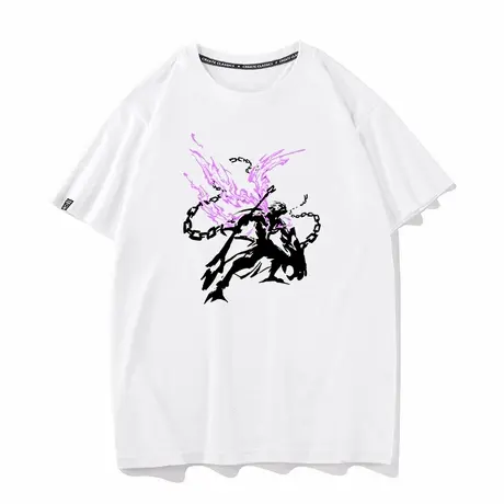 秀洛王者孙悟空幽冥火衣服学生青年情侣装夏季短袖T恤男女半袖商品大图