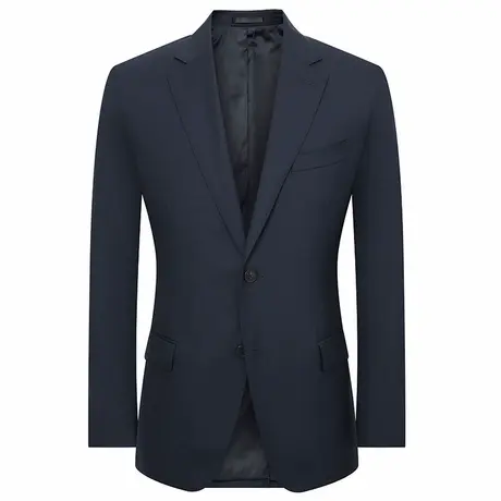 【高值哔叽】报喜鸟秋季新款男士商务正装西服上衣裤子光面西装男图片