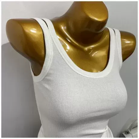 【韩国re销】紧身性感小吊带背心女内搭外穿镂空打底上衣2021新款商品大图