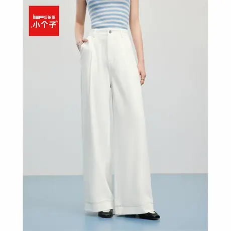 IEF/爱依服裤子2025夏季新款韩版简约时尚通勤气质百搭显瘦阔腿裤商品大图