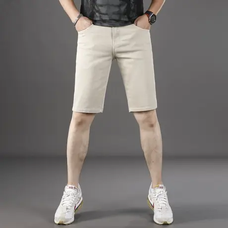 2025夏季新款男士牛仔短裤商品大图