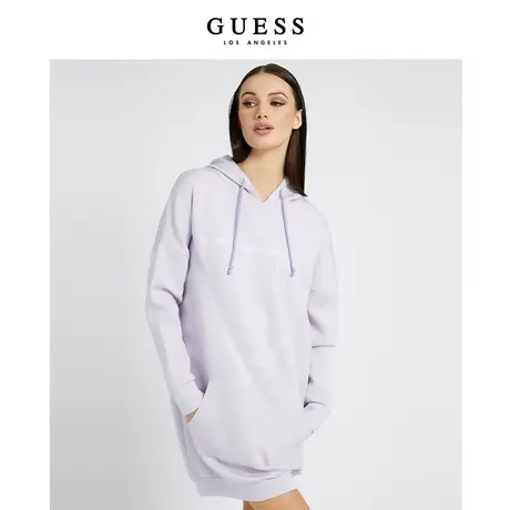 【38上新季】GUESS女士学院风卫衣连衣裙商品大图