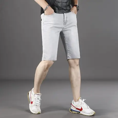 2025夏季新款男士牛仔短裤商品大图