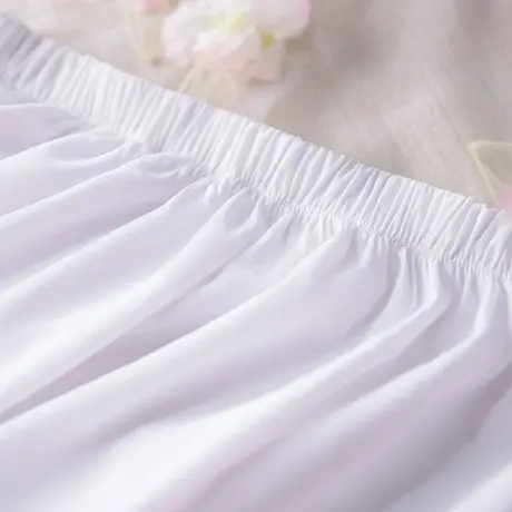 【如梦霓裳丨衬裙】女汉服齐腰齐胸中裙内搭半身裙防走光蕾丝边商品大图