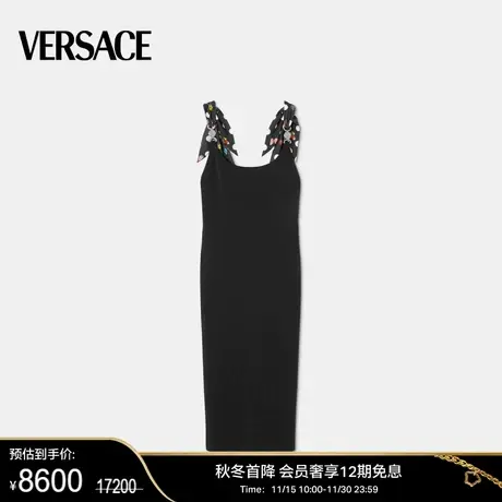 【甄选折扣】 VERSACE/范思哲 女士针织迷笛连衣裙图片