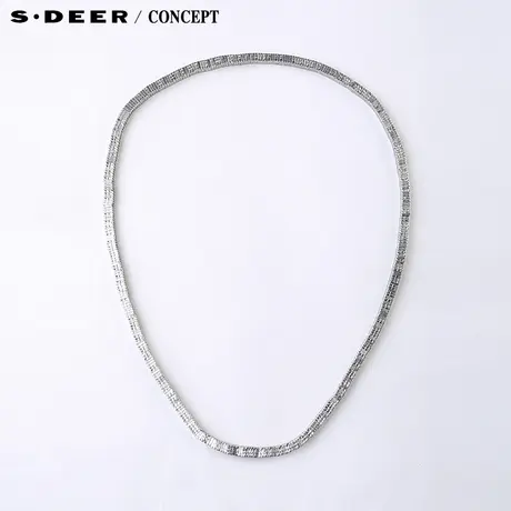 【新品】sdeer圣迪奥专柜正品女春现代光泽切片项链S15484390图片