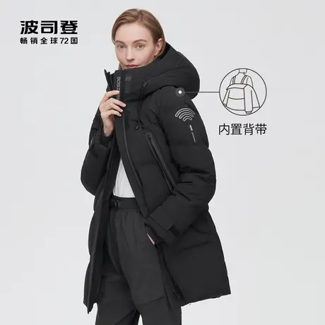 波司登官方旗舰店女羽绒服高端户外GORETEX防风连帽90鹅绒服图片