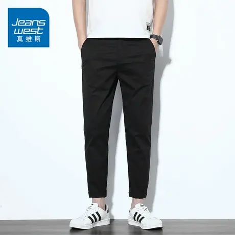 KZ真维斯商务西裤男士西装休闲裤九分9分裤子工作上班帅气春秋季商品大图