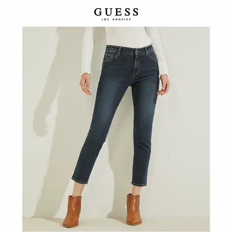 GUESS女士时尚气质通勤直筒牛仔裤-YL4D1199K商品大图