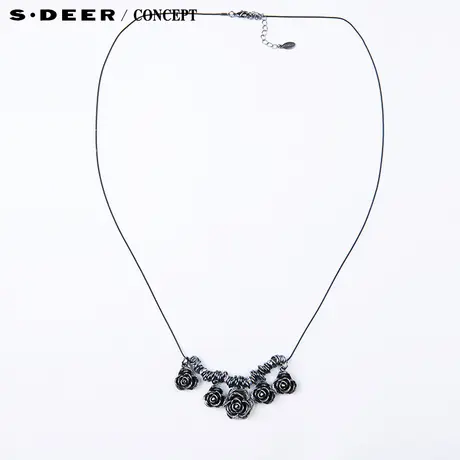 【新品】sdeer圣迪奥专柜正品女装简约链坠项链S15484379图片