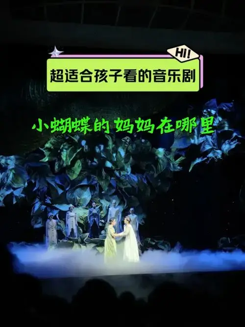 上周带着孩子一起看了中国儿童艺术剧院的亲子话剧《小蝴蝶的妈妈在
