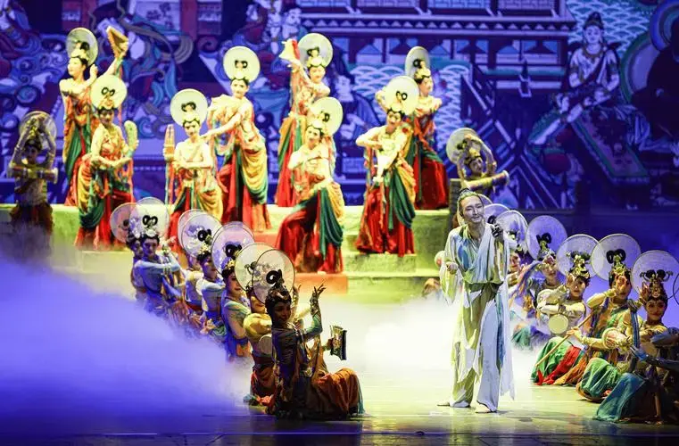 中国经典舞剧《丝路花雨》第四次亮相国家大剧院_文化_敦煌_演出