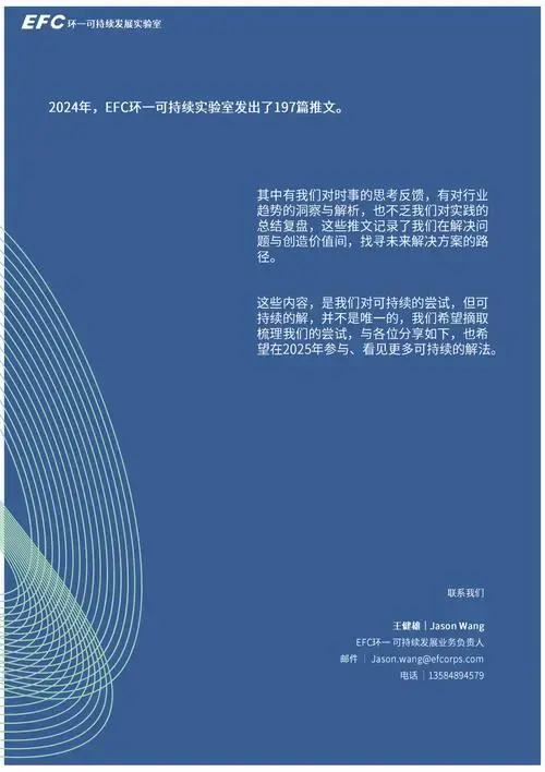 2024年可持续实验室视角合集报告