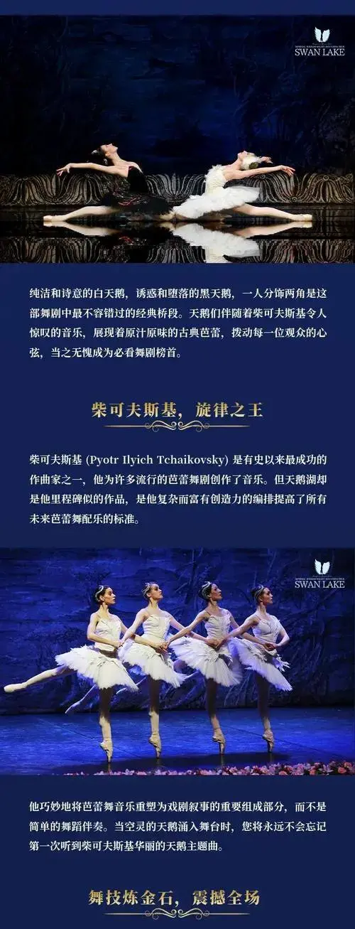 6折开票 | 俄罗斯皇家芭蕾舞团《天鹅湖》2024中国巡演21周年至臻呈现