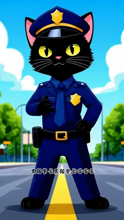 黑猫警长喵喵苗#黑猫警长 #儿童早教 #儿童益智视频