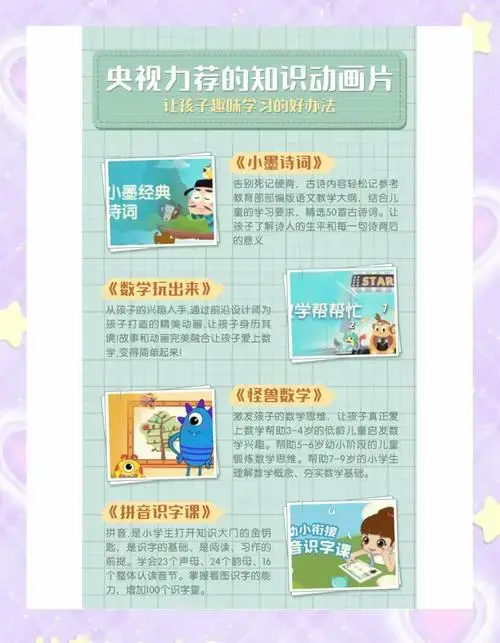 🎬四部央视推荐动画,寓教于乐必看!